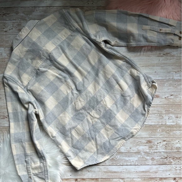 L.L. Bean Women’s Flannel Shirt | Tartan Plaid | size Medium Petite | EUC - Picture 2 of 8